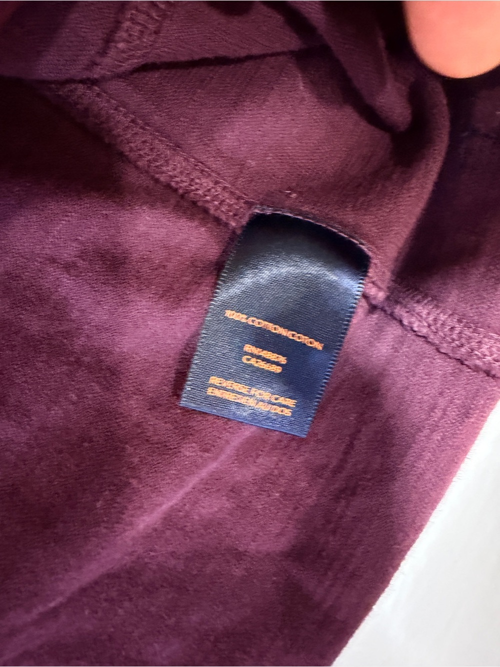Good Man Brand 2 Henley Shirts Men's Large 100% Cotton Blue Plum Bundle Lot - Picture 8 of 8